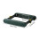 (green) Foldable Trash Holder. Wall Mounted Garbage Bag Rack. Convenient Kitchen Organizer 5