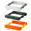 (green) Foldable Trash Holder. Wall Mounted Garbage Bag Rack. Convenient Kitchen Organizer 3