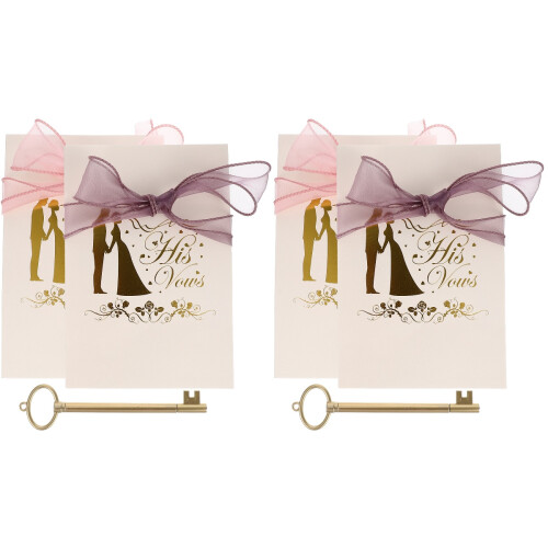 2 Ensembles De Cartes De Mariage Avec Nœud 1