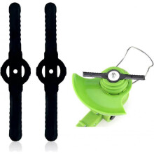 50 Pieces Replacement Plastic Blades, Plastic Edger Blade,For Cordless Lawn and Garden Lawn Mower Replacement Compatible for Cordless Edger