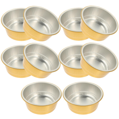 10Pcs Multi-Function Aluminum Foil Food Containers Perfect for Camping