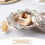 50 Unidades Mini Plateada Desechable Para Postres 6