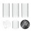 3Pcs Practice Guitar Finger Guards Protective Glass Fingertip Covers 5