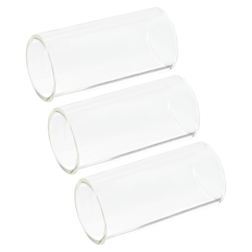 3Pcs Practice Guitar Finger Guards Protective Glass Fingertip Covers