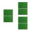 6 Pezzi Tappeto per Modellismo e Verde 9