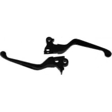 (Black) Harley Brake Clutch Levers for Dyna Touring Softail XL 1996-2007 Chrome