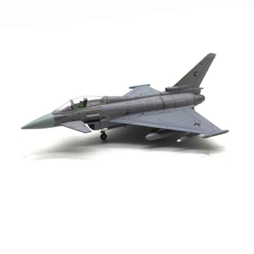 1:100 Eurotyphoon EF2000 Luftwaffe Simulation Alloy Fighter Aircraft Model 1