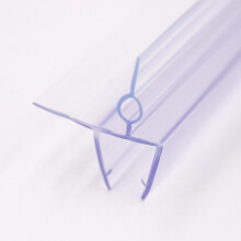 Shower Door Seal for 10mm Glass Wall - Straight Or Curved Shape