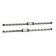 (C) Double Y Axes Linear Rails Guide Upgraded Kit with Fixing Plate Bracket MGN9H Linear Rails For Neptune3/3Pro 3D Printer