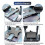(B) Double Y Axes Linear Rails Guide Upgraded Kit with Fixing Plate Bracket MGN9H Linear Rails For Neptune3/3Pro 3D Printer 4