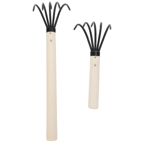 2Stk High Carbon Rechen Für Strandmuscheln & Meeresfrüchte 2