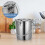 Stainless Steel Storage Container Sealed Storage Silver 1pcs 5