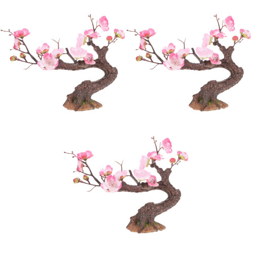 3Pcs Artificial Small Tree Decoration For Home Decor 2