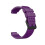 (Purple) Durable Silicone Replacement Watch Band for Garmin Approach S20/FG05, Monochrome Strap 3