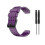 (Purple) Durable Silicone Replacement Watch Band for Garmin Approach S20/FG05, Monochrome Strap 1