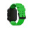 (green) Durable Silicone Replacement Watch Band for Garmin Approach S20/FG05, Monochrome Strap 3