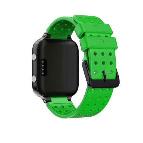(green) Durable Silicone Replacement Watch Band for Garmin Approach S20/FG05, Monochrome Strap 2