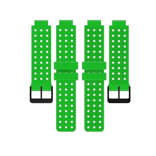 (green) Durable Silicone Replacement Watch Band for Garmin Approach S20/FG05, Monochrome Strap 1
