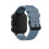 (gray) Durable Silicone Replacement Watch Band for Garmin Approach S20/FG05, Monochrome Strap 3