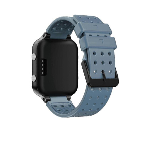 (gray) Durable Silicone Replacement Watch Band for Garmin Approach S20/FG05, Monochrome Strap 2