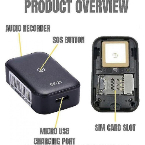 Gf-21 Mini Gps Tracker Voice Activated Recorder Audio Recording Device Wifi/gsm 2