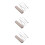 3 Sets - -Set Mit Und Gabel Für 9