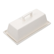 1 Set Kreatives Butterdose Mit Deckel, Keramik-Butterdose