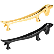 2Stk Hundform Essstäbchenhalter Aus Metall Für
