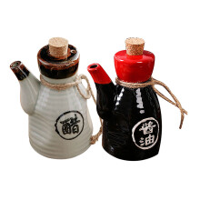 2Stk. Keramik Gewürzflasche Japanische Ölflasche Hausgewürzbehälter