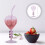 1 Set Herzförmige Cocktailgläser Mit 5