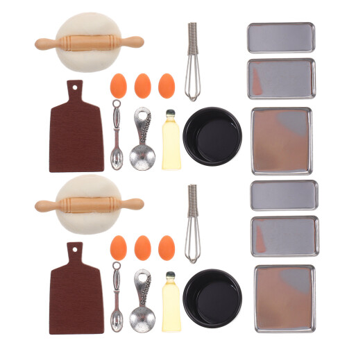2 Sets Mini Küchenbackwerkzeuge Für Und 2