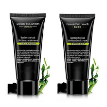 (2 pcs) 1-3X Black Head Remover Black Mask Face Care Mud Acne Treatments Peel Off Mask Pore Strip