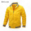 (M,Dark Blue)Men's Lightweight Bomber Jacket Windbreaker Active Coat with Full Zip and Standing Collar for Spring Fall - DSW 5