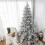 Living And Home 7FT/ 210cm Flocked PE Christmas Tree with X-Frame Stand 2