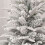 Living And Home 7FT/ 210cm Flocked PE Christmas Tree with X-Frame Stand 4