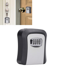 Durable 5in Key Lock Box with 10000 Combinations for Outdoor Use