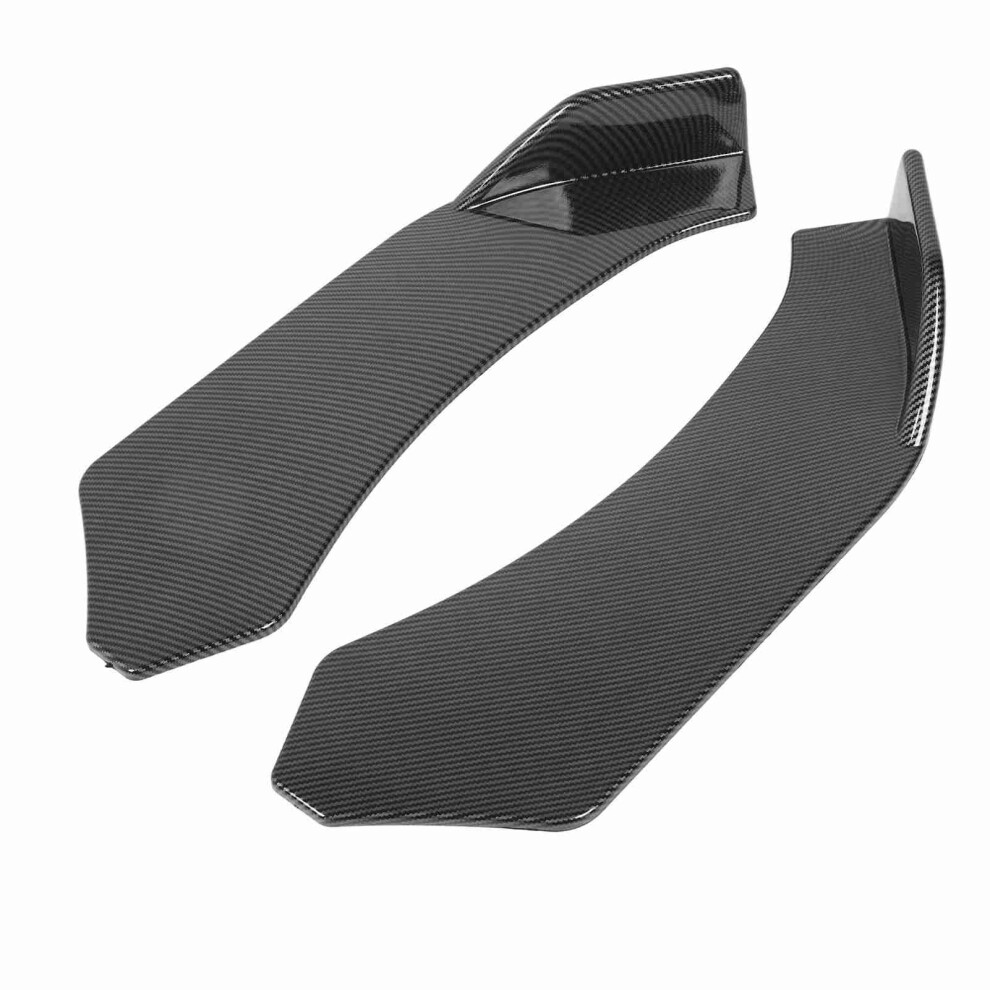 Universal Carbon Fiber Front Bumper Lip Splitter Protector 57Cm 8081351847218