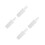 4Pcs Meat Tamper Plastic Rod Meat Accessory White Kitchen Tool 10
