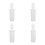 4Pcs Meat Tamper Plastic Rod Meat Accessory White Kitchen Tool 8