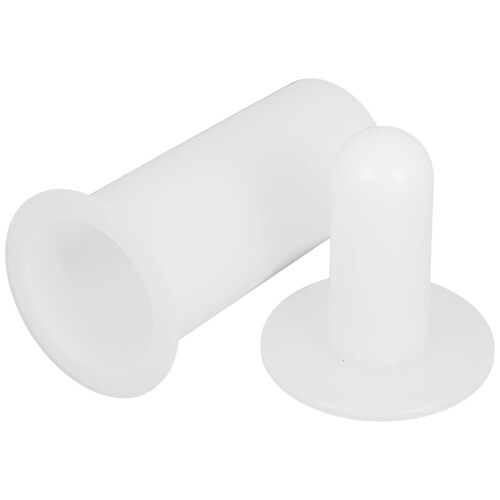 4Pcs Meat Tamper Plastic Rod Meat Accessory White Kitchen Tool 2
