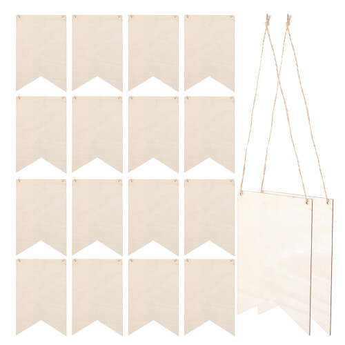 3 Sets Unfertige Holzschilder Für Diy 1