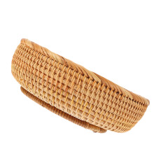 Rattan Aufbewahrungskorb Vintage Brot Snacks Organizer