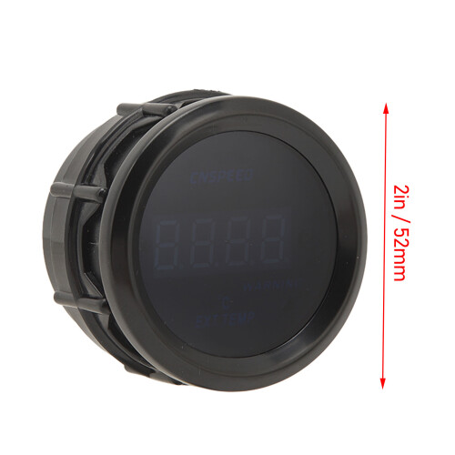 Easy Install 52mm Digital EGT Meter 12V for Accurate Temp Reading 1