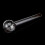 Color Random Burner Heat Resistant Oil Lamp Pole - POP 5