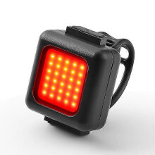 USB charging Super Bright Bike Red Light for Night Ride,Black