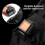 USB charging Super Bright Bike Red Light for Night Ride,Black 3