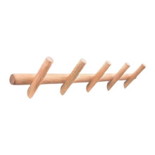 Wood Clothes Hook Easy to Install Fashion Organizer for Hanging Robes Towels