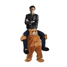(Brown Bear) novelty fun unisex costume party stage performance costume with stuff your own legs