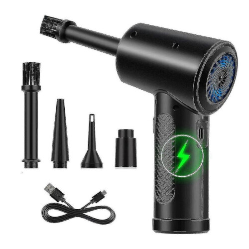 Compressed Air Duster Canned Air Electric Cordless Air Duster Computer Keyboard Cleaner,powerful 2