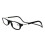 (1.00 strength,Leopard)Hanging Eyeglasses Folding Magnetic Reading Glasses Front Click Connect Neck Hot 3